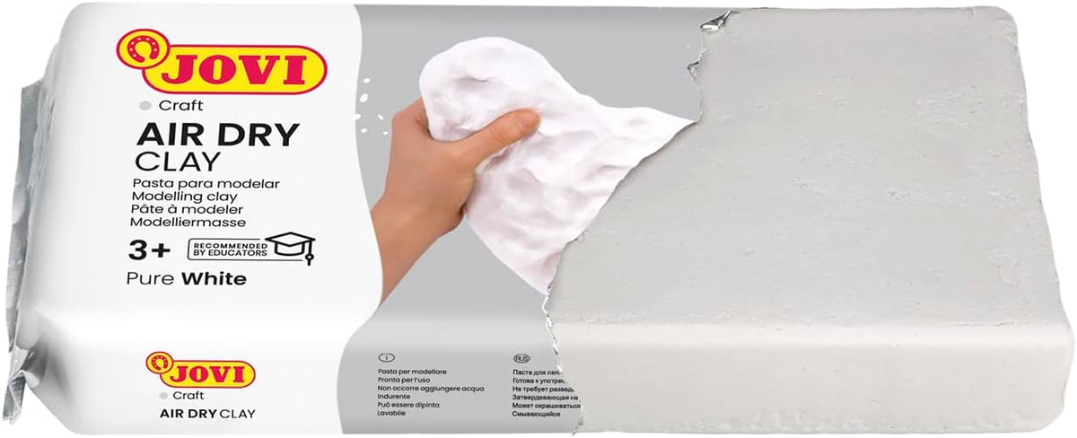 Jovi - Air Dry Modeling Clay, 2.2 lb White, for Kids and Adults