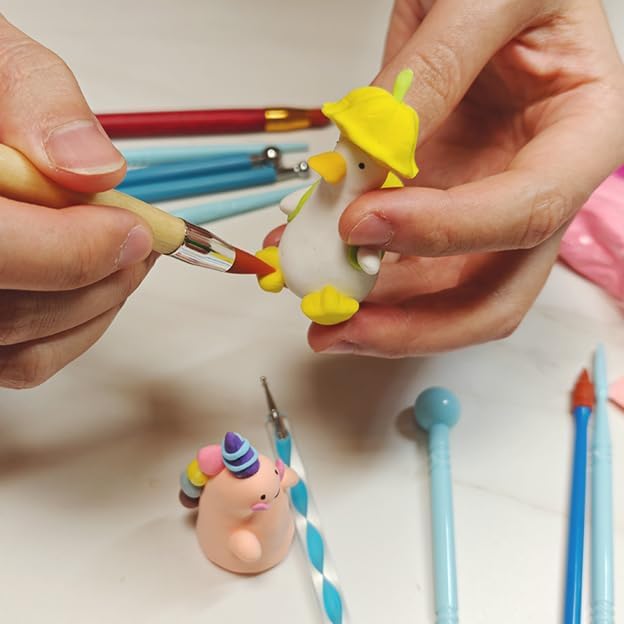 Polymer Clay Tools, Modeling Dotting Tools, Pottery Tools Kit