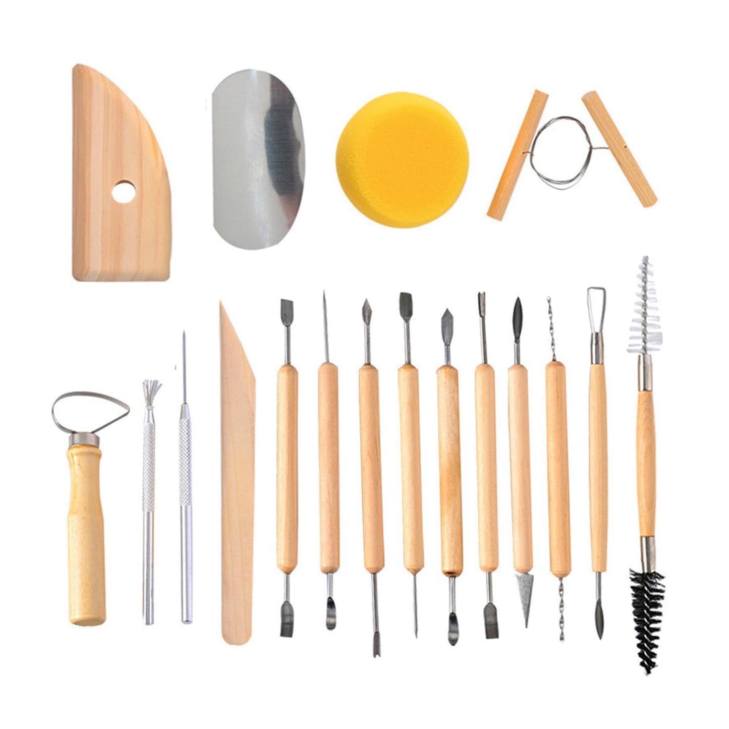 S & E TEACHER'S EDITION 8 Pcs Pottery & Clay Sculpting Tools