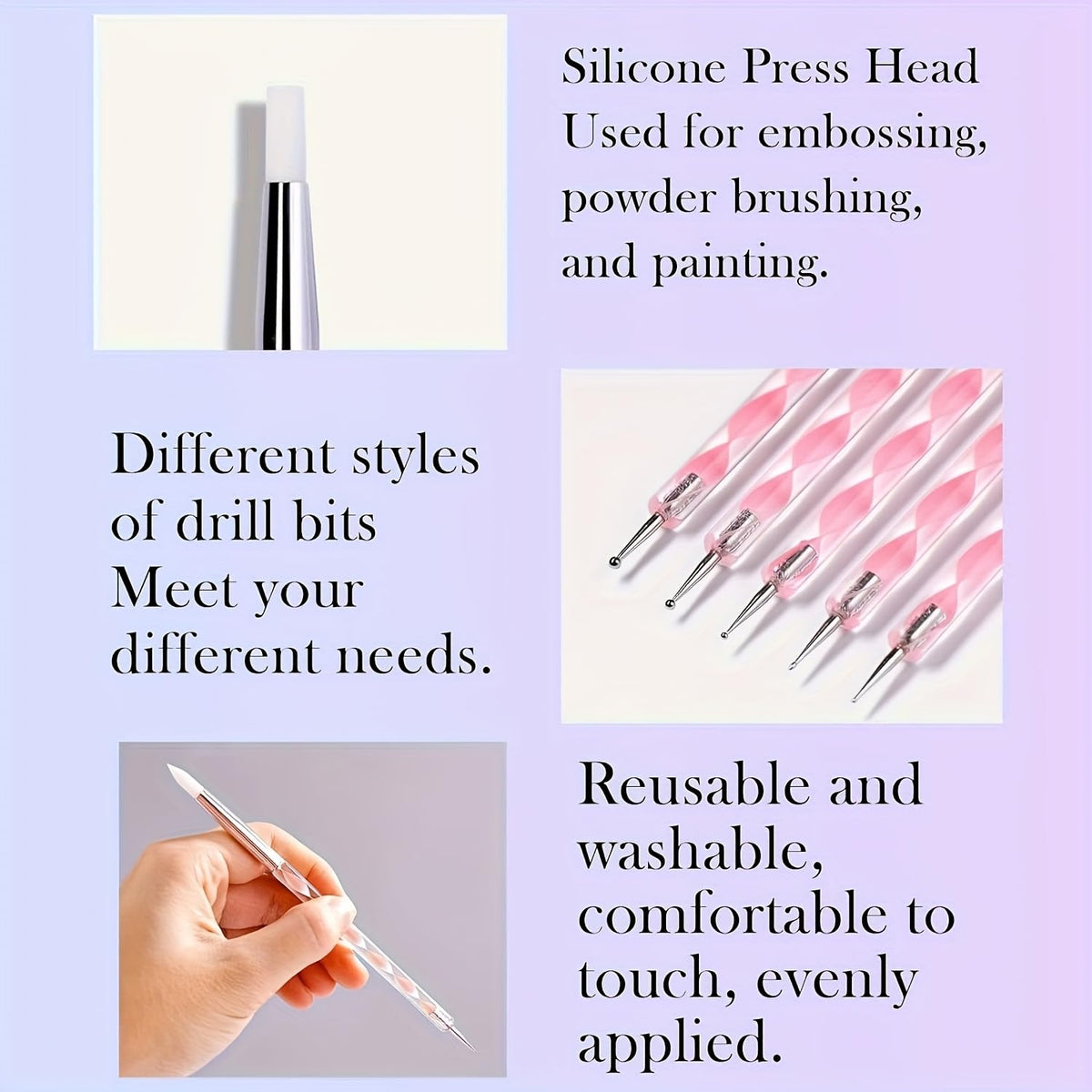 19 PCS Clay Sculpting Tools Set, Pink Air Dry Clay Tool, Polymer Clay Tool Kit, Dotting Tools, Dot Painting Tools, Clay Pottery Carving Tools for DIY Crafts Embossing Modeling