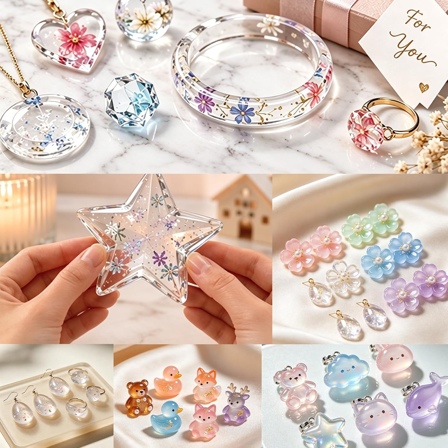 Resin clay