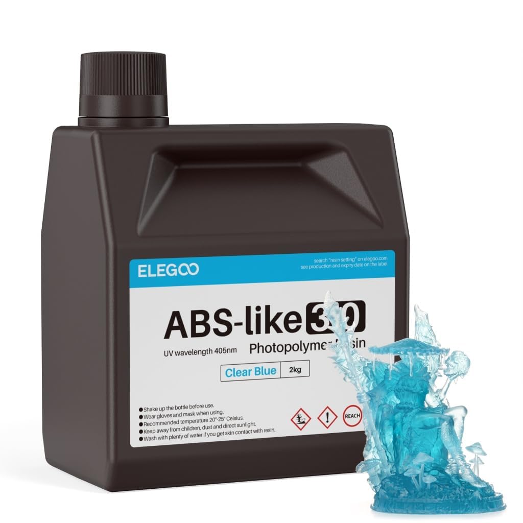 ELEGOO 8K ABS-Like 3D Printer Resin Red Clay 1000g
