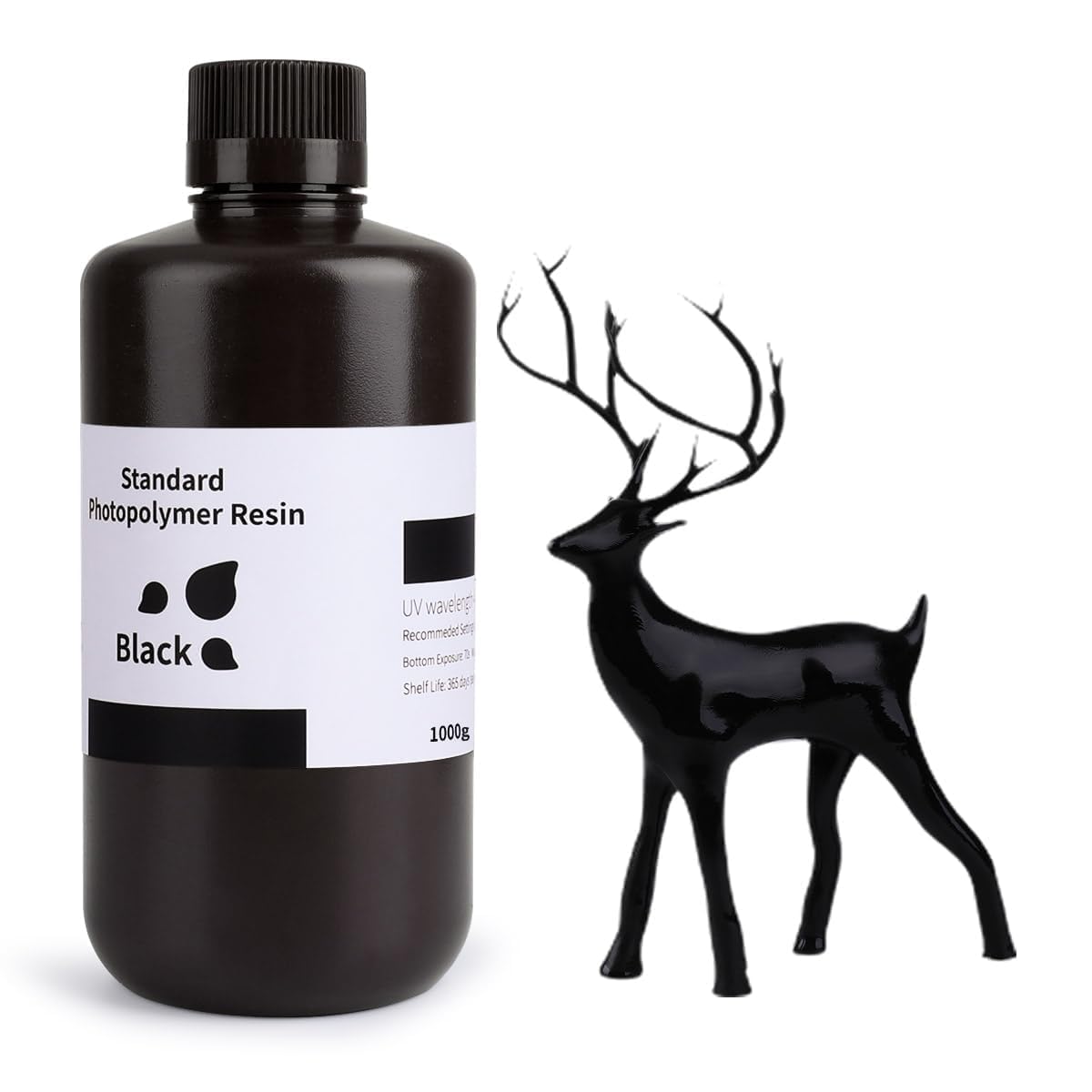 ELEGOO 8K Standard Photopolymer 3D Printer Resin Red Clay 1000g