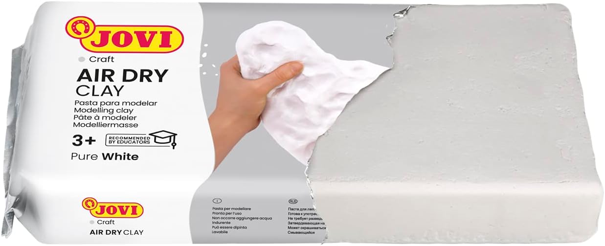 Jovi - Air Dry Modeling Clay, 2.2 lb White, for Kids and Adults
