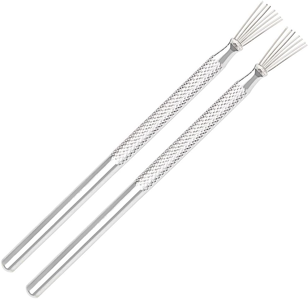 2Pcs Clay Needle Tools, Feather Wire Texture Tool for Pottery