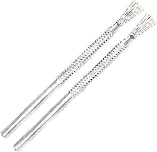 2Pcs Clay Needle Tools, Feather Wire Texture Tool for Pottery