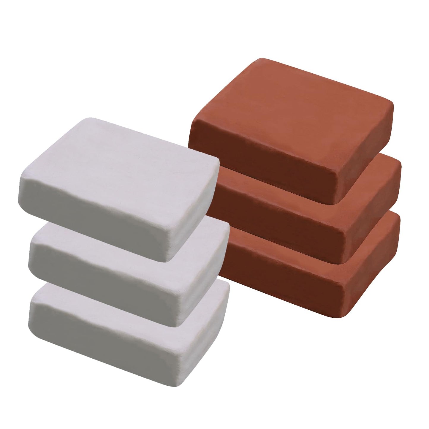 10 lb White Natural Air-Dry Clay;Ideal for Wheel Throwing,Hand Building,Sculpting;Great for All Skill Levels;Whiteware Clay