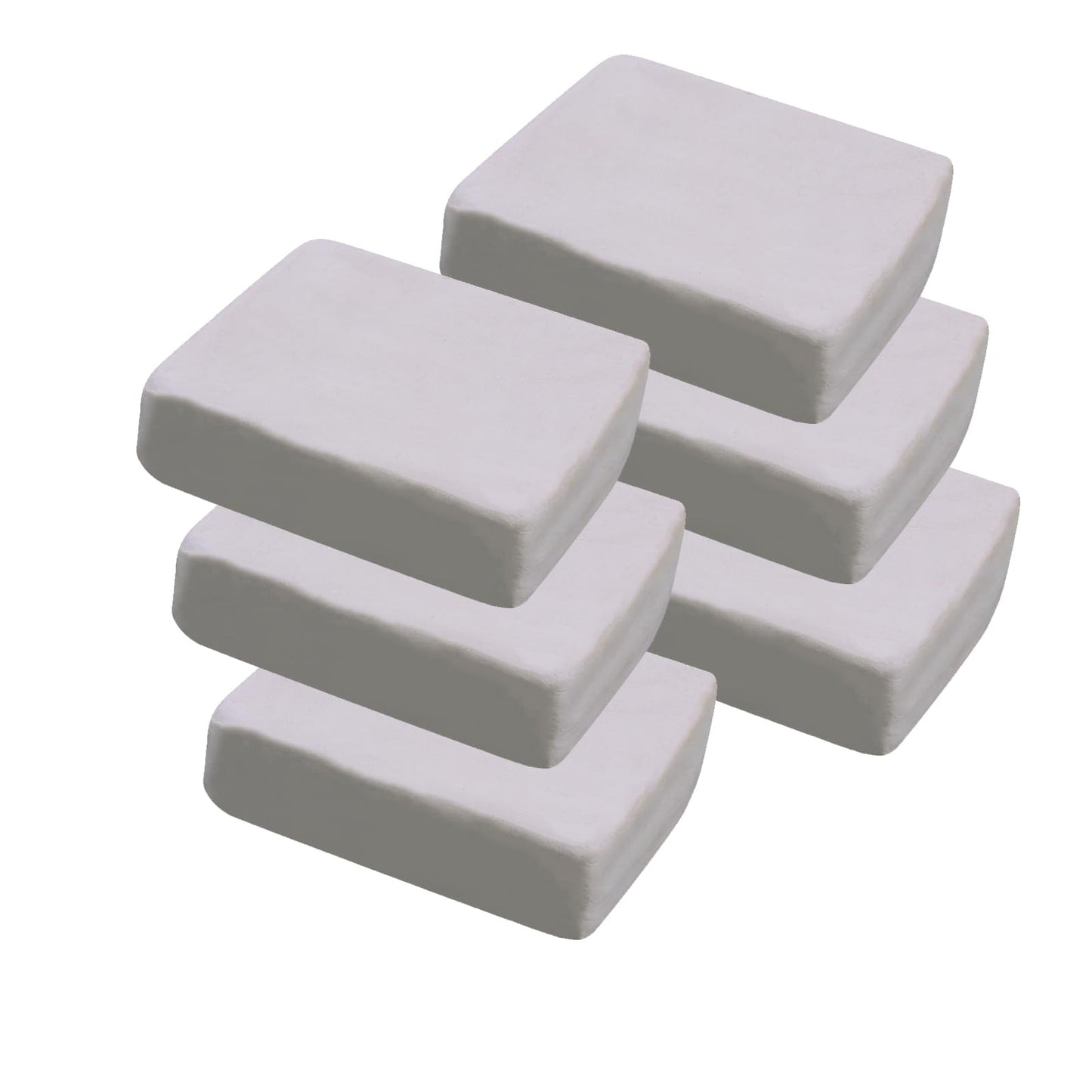 10 lb White Natural Air-Dry Clay;Ideal for Wheel Throwing,Hand Building,Sculpting;Great for All Skill Levels;Whiteware Clay