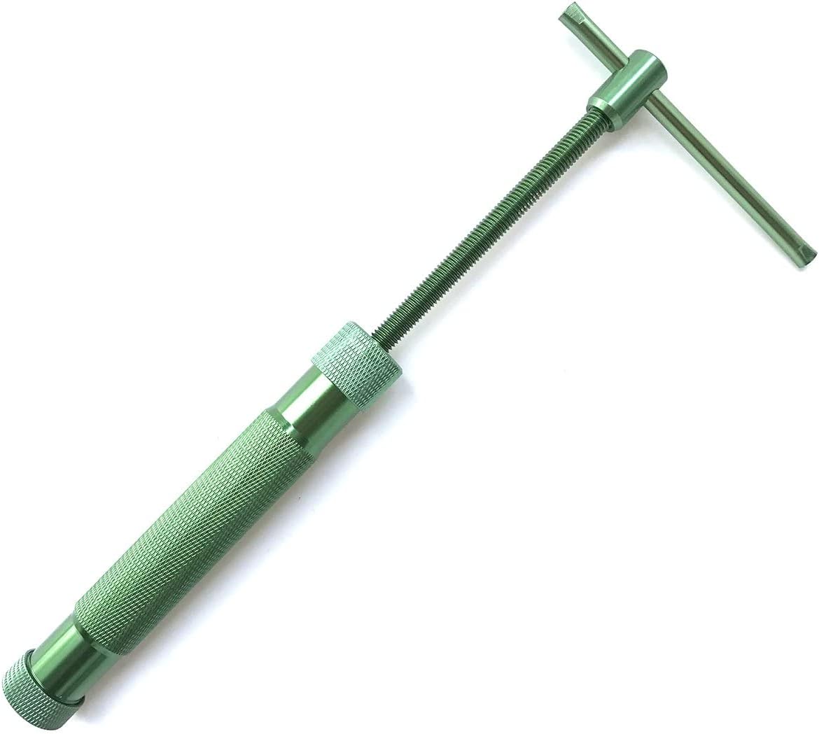 HEVERP Stainless Steel Clay Extruders Sugar Paste Extruder Cake Fondant Decorating Tool Set (Green)