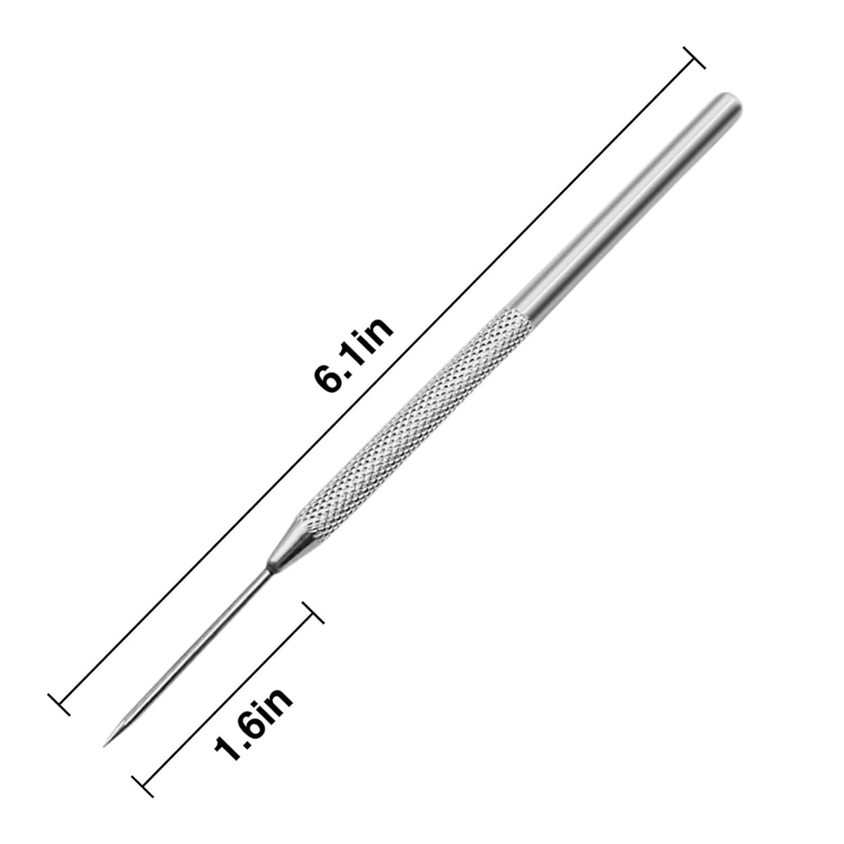 2 PCS Clay Needle Tools, Stainless Steel Pottery Tool Polymer Clay Tools