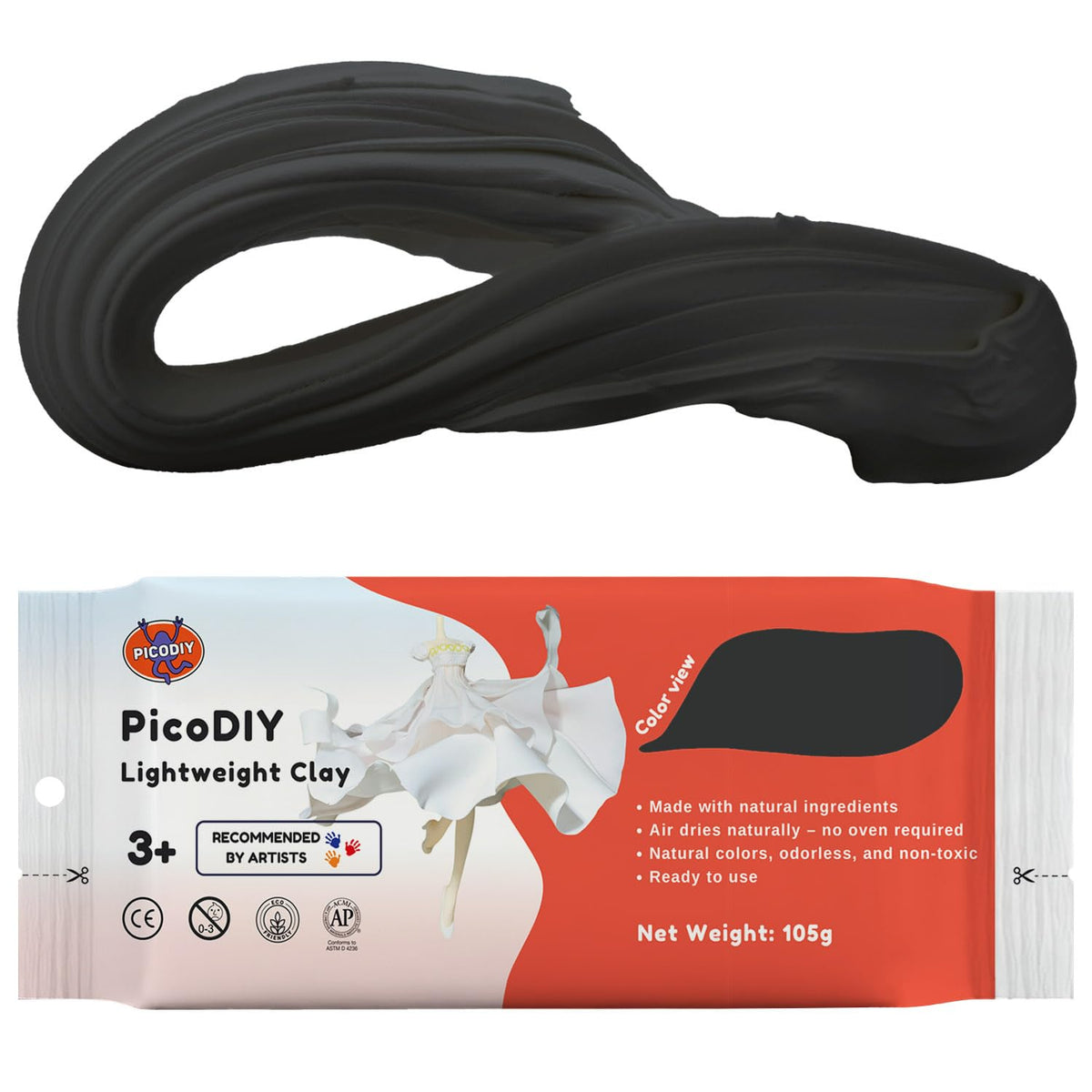 Air Dry Clay Lightweight, Flexible Modeling Clay for Adults Arts and Crafts