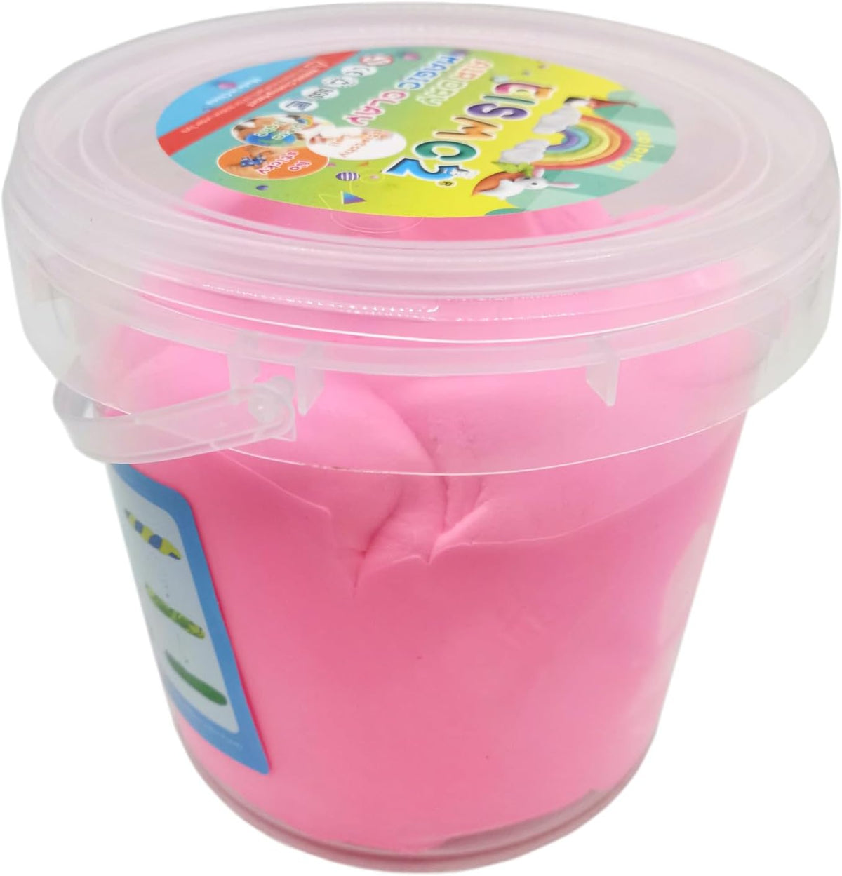 Air Dry Modeling Clay 10.5 oz Ultra Light Magic Clay DIY Moulding Dough Primary Colors for Kids Art Craft Kit (Dark Pink)
