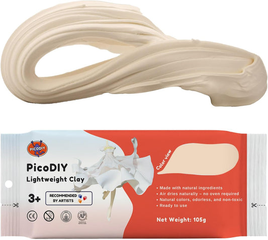Air Dry Clay Lightweight, Flexible Modeling Clay for Adults Arts and Crafts