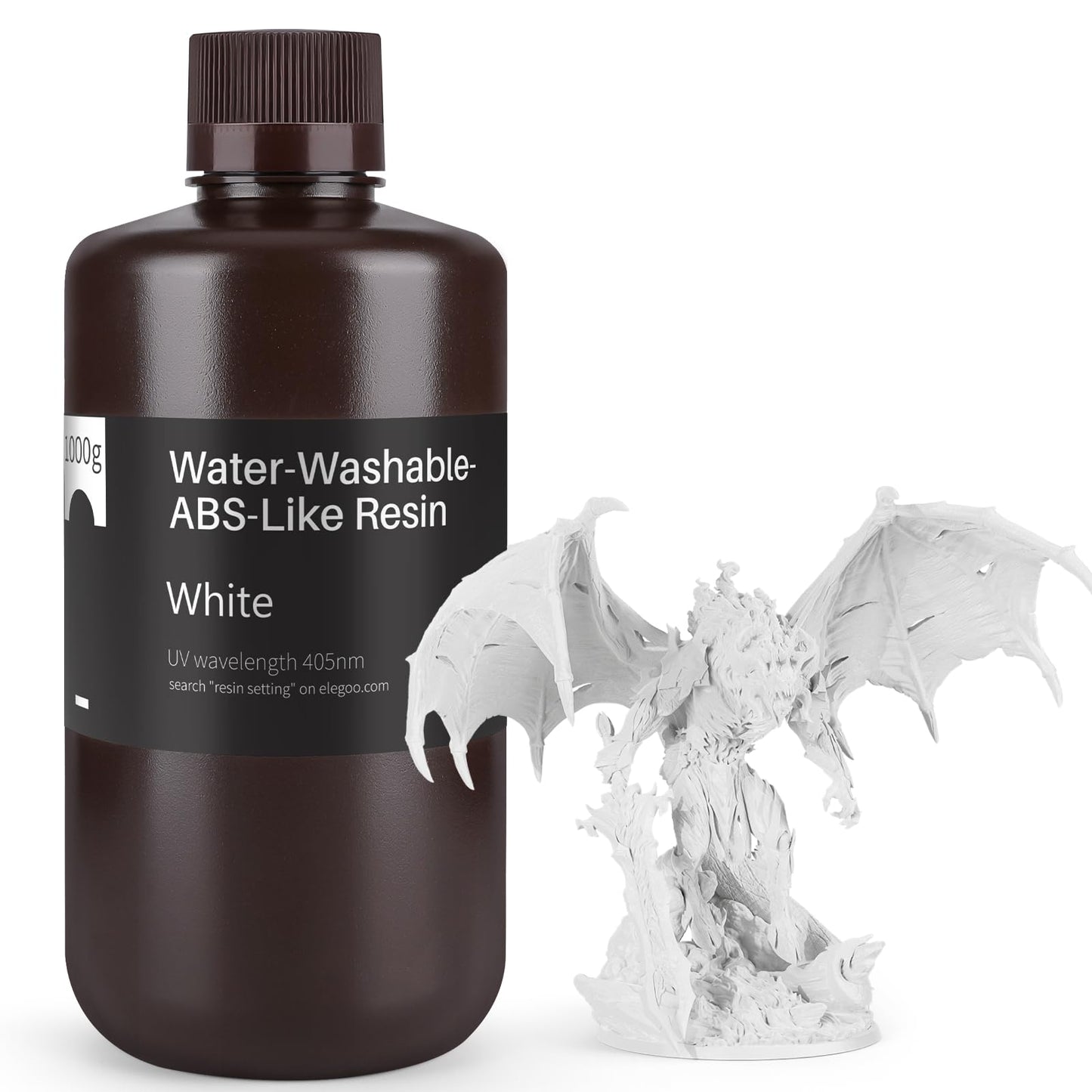 ELEGOO 8K Water Washable ABS-Like Resin Space Red Clay 1kg