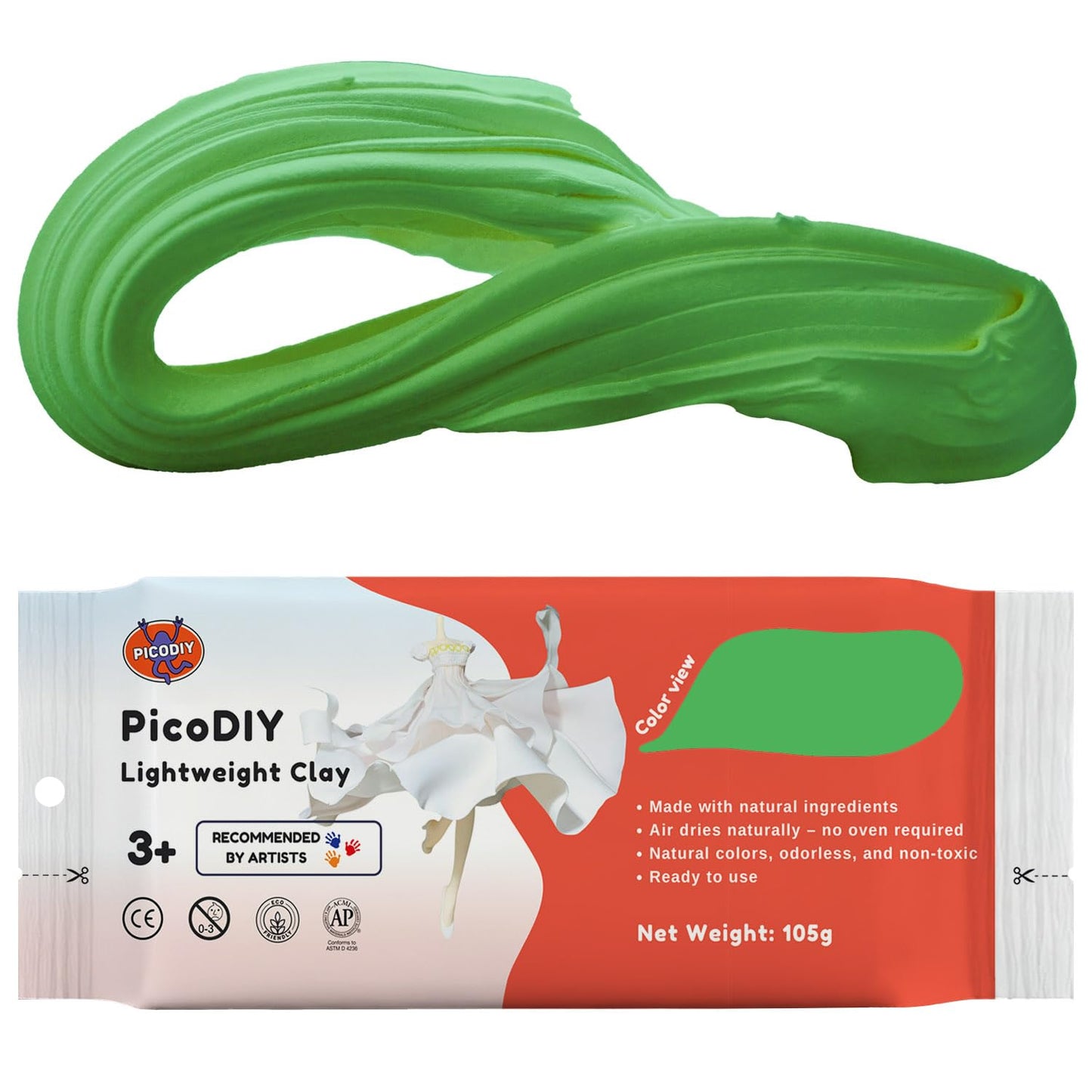 Air Dry Clay Lightweight, Flexible Modeling Clay for Adults Arts and Crafts