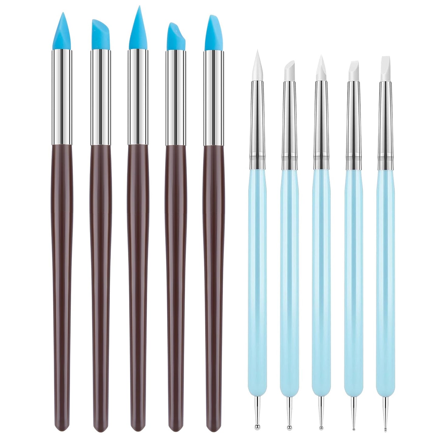 23PCS Clay Tools Sculpting, Ceramic & Pottery Modeling Tool, Ceramics Tools Set, Polymer Tools Kit, Air Dry Clay Tools for Carving, Molding, Pottery Wheel, Crafting Supplies, Pros, Beginners, Adults