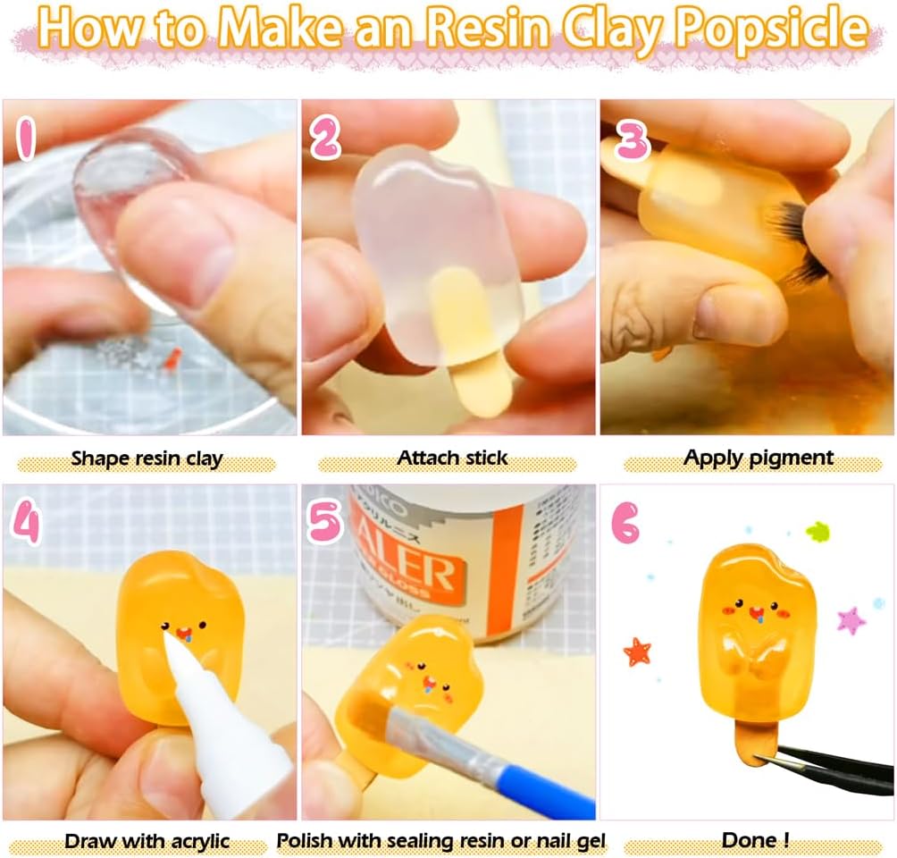 Reusable Resin Mold Clay, Moldable Plastic 20-bar
