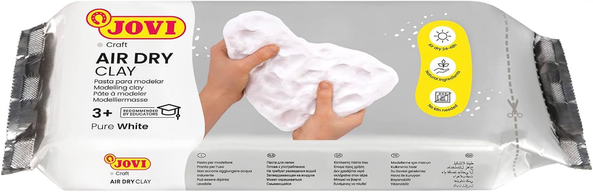 Jovi - Air Dry Modeling Clay, 2.2 lb White, for Kids and Adults