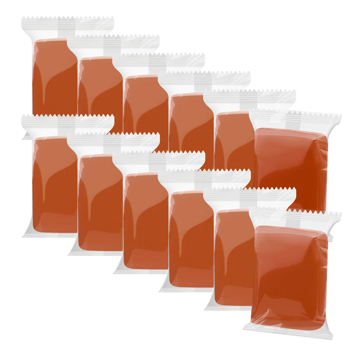 Air Dry Clay, 12 Packs Red Molding Clay, Soft Modeling Clay for Kids, Age 3-12, Air Dry Clay for Adults, Light Weight Air Dry Clay, Perfect Clay for Crafts, Gift for Children and Artists
