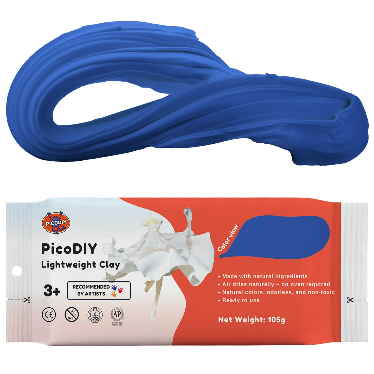 Air Dry Clay Lightweight, Flexible Modeling Clay for Adults Arts and Crafts