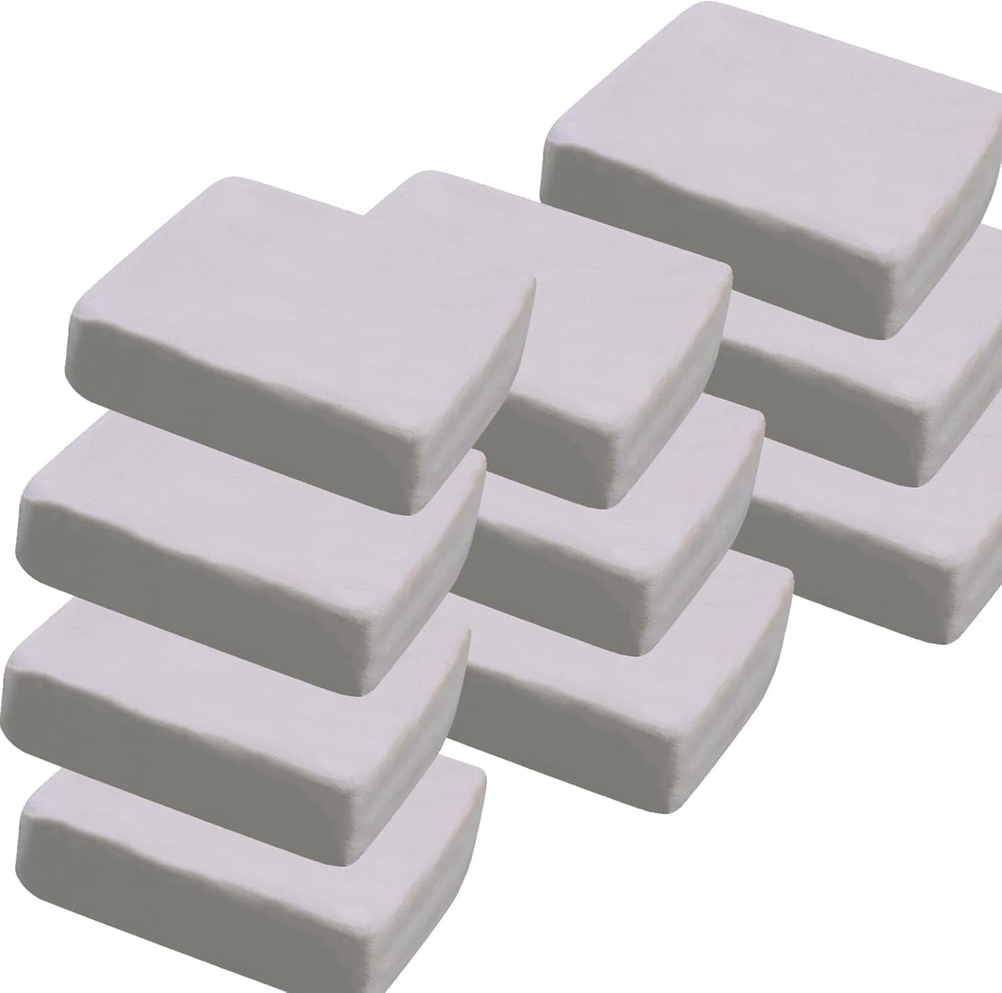 10 lb White Natural Air-Dry Clay;Ideal for Wheel Throwing,Hand Building,Sculpting;Great for All Skill Levels;Whiteware Clay
