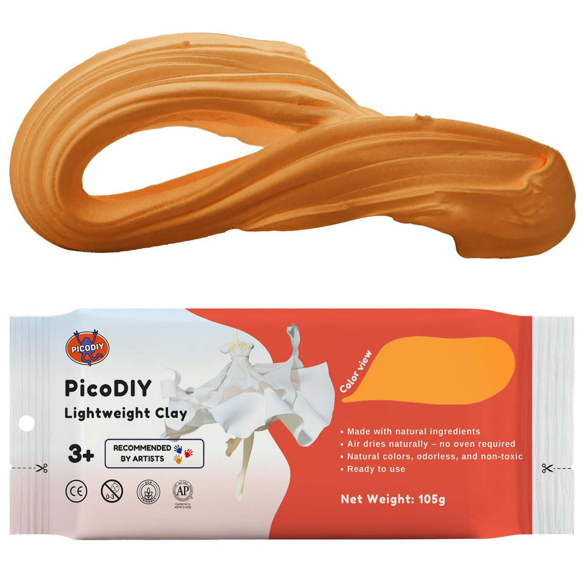 Air Dry Clay Lightweight, Flexible Modeling Clay for Adults Arts and Crafts
