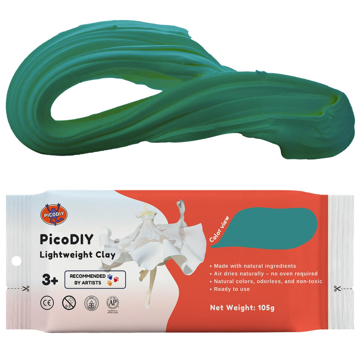 Air Dry Clay Lightweight, Flexible Modeling Clay for Adults Arts and Crafts