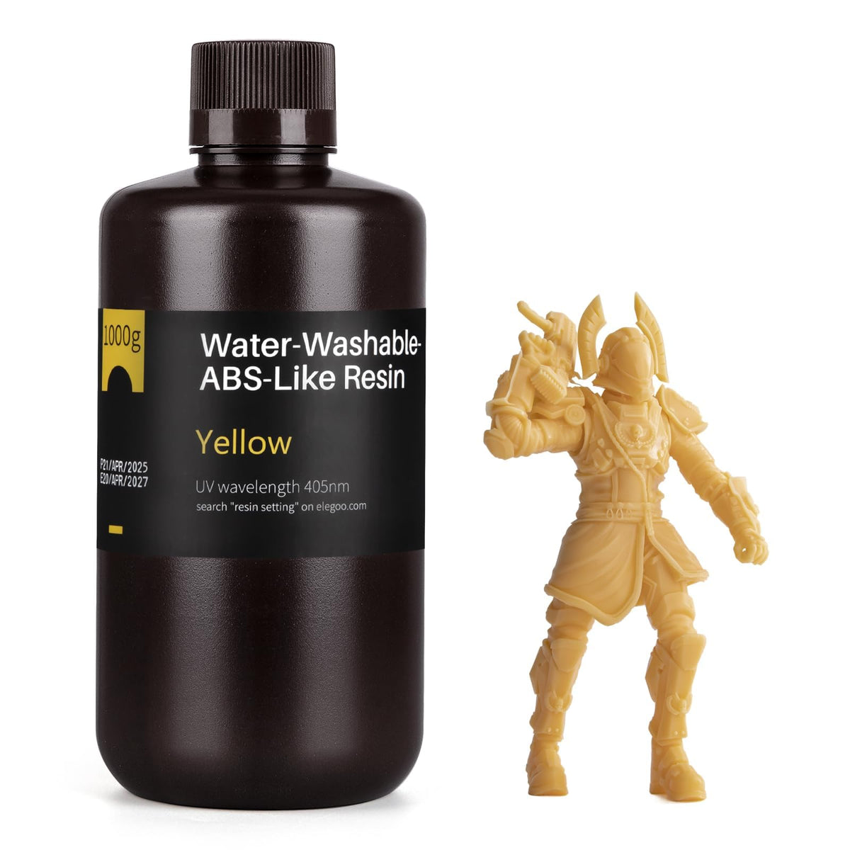 ELEGOO 8K Water Washable ABS-Like Resin Red Clay 2000g