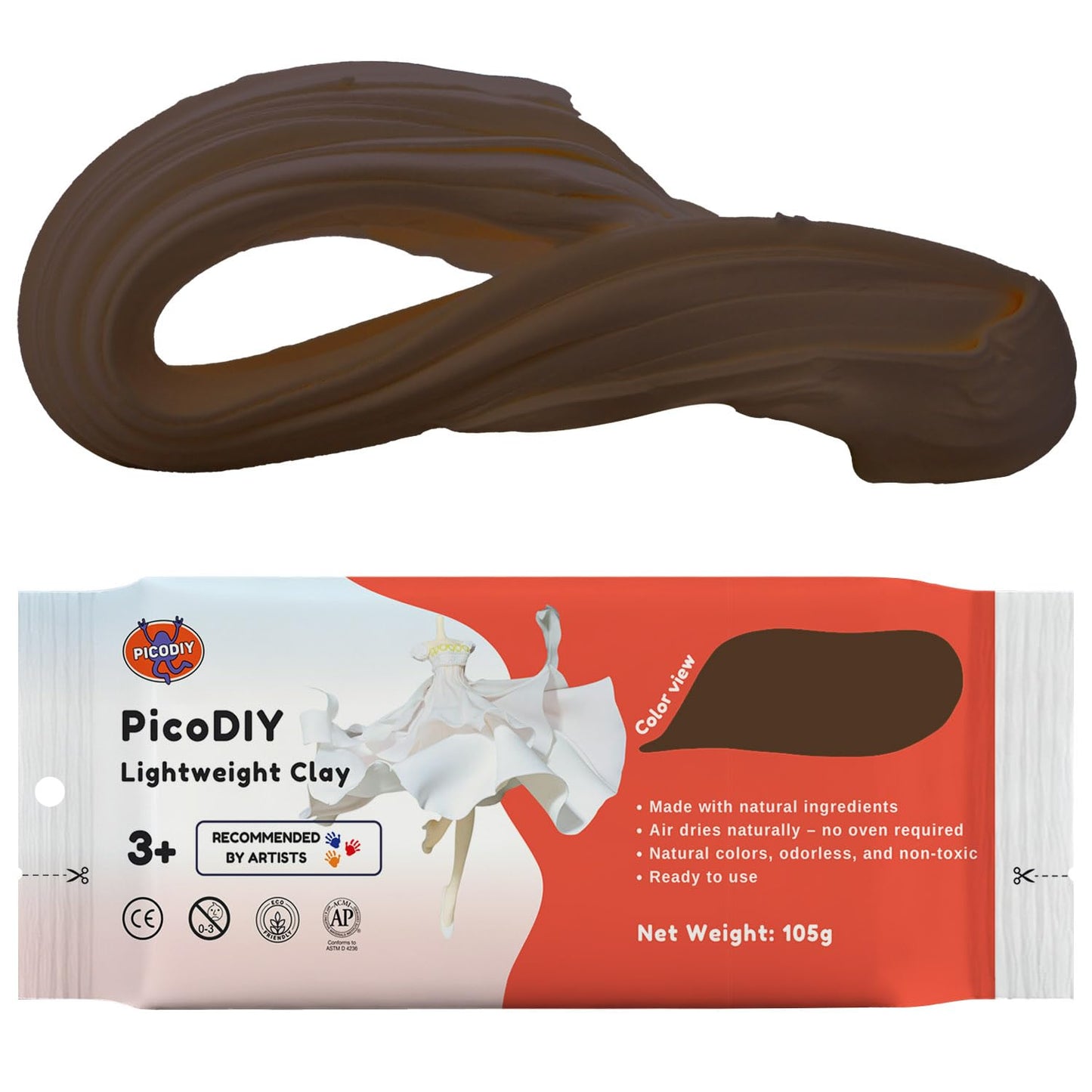 Air Dry Clay Lightweight, Flexible Modeling Clay for Adults Arts and Crafts