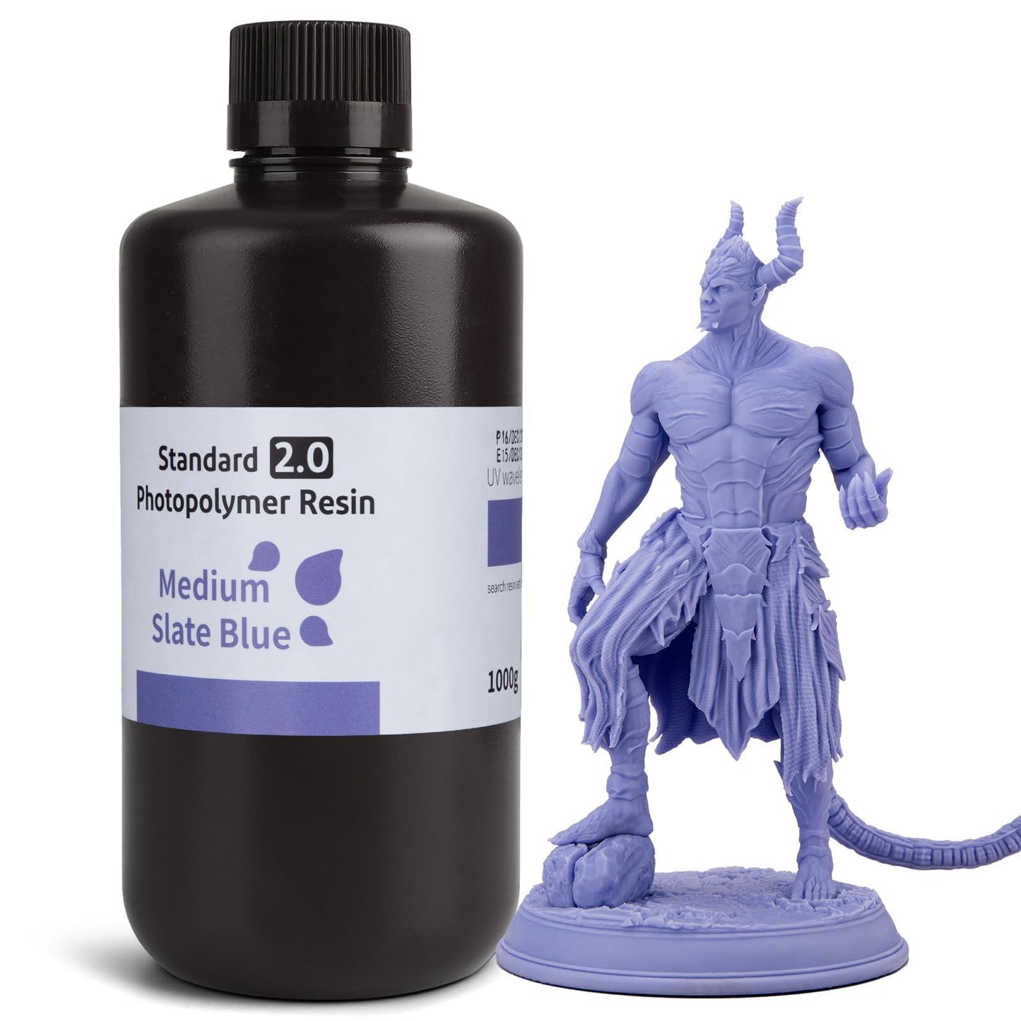 ELEGOO 8K Standard Photopolymer 3D Printer Resin Red Clay 1000g