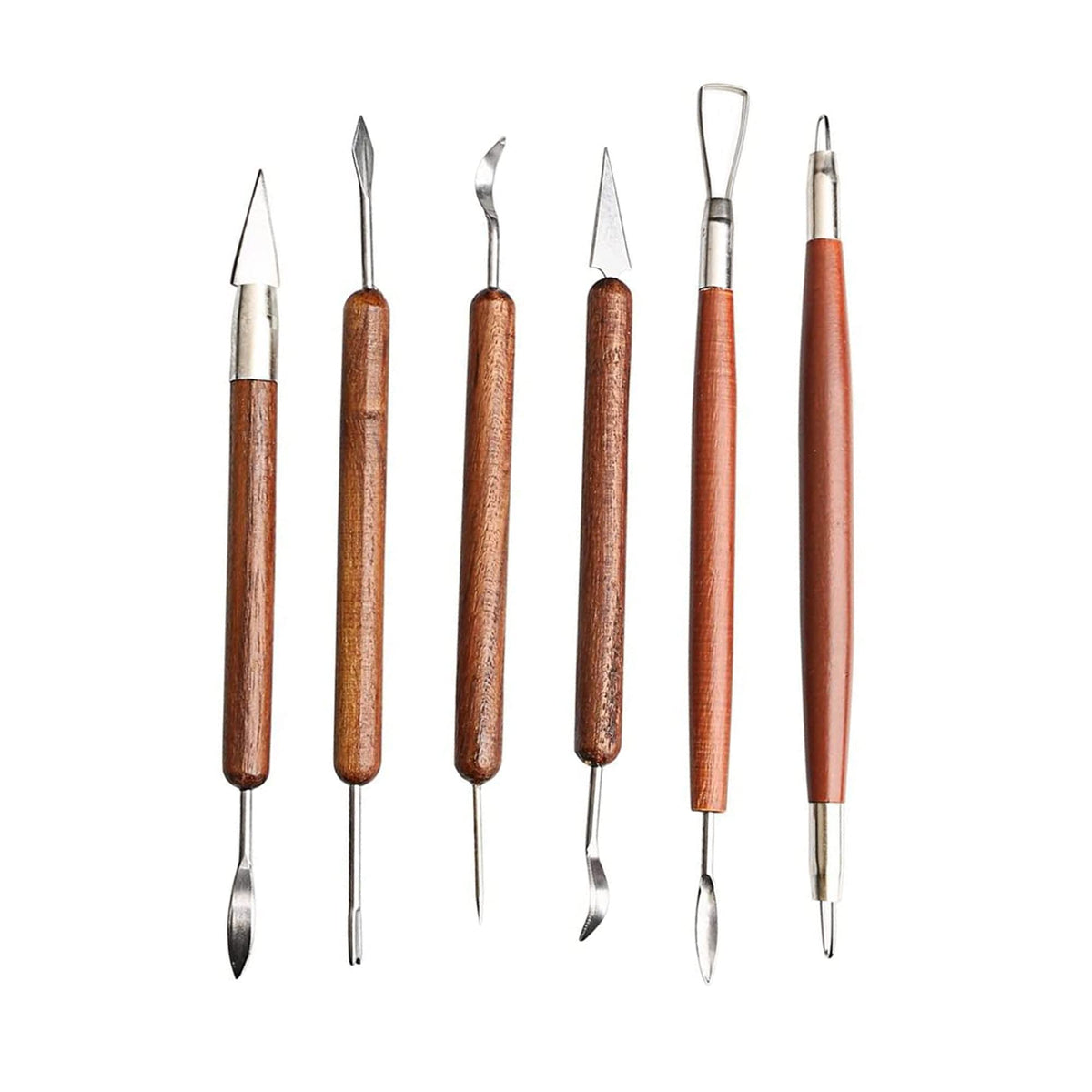 S & E TEACHER'S EDITION 8 Pcs Pottery & Clay Sculpting Tools