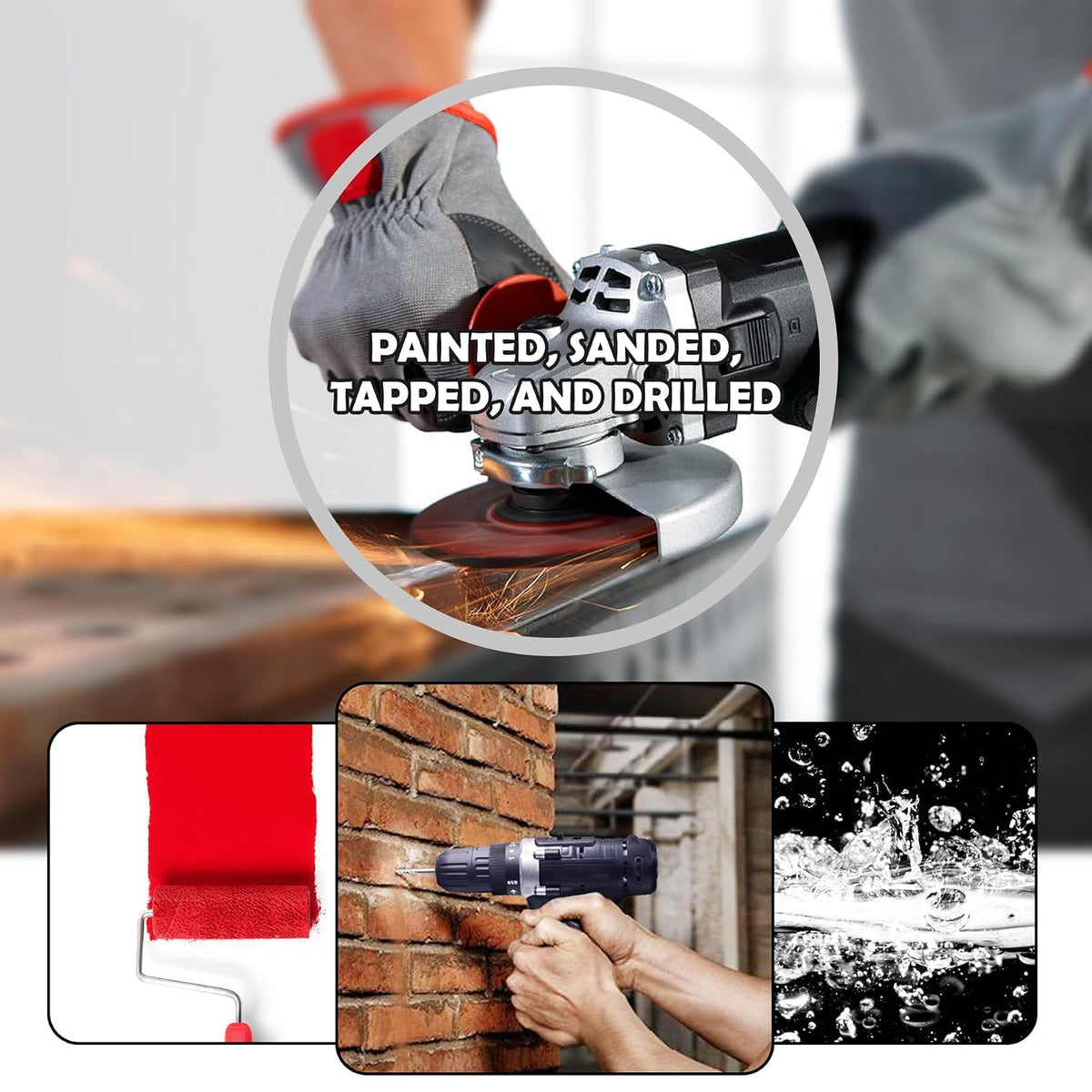 Epoxy Putty - 10oz Fast Repair Multipurpose Clay, Strong Adhesion Epoxy Filler Putty for Fixing Leaks, Cracks, Filling - 2 Part Epoxy Sculpt Clay for Bonding Metal, Tile, Ceramics, Plastic (White)
