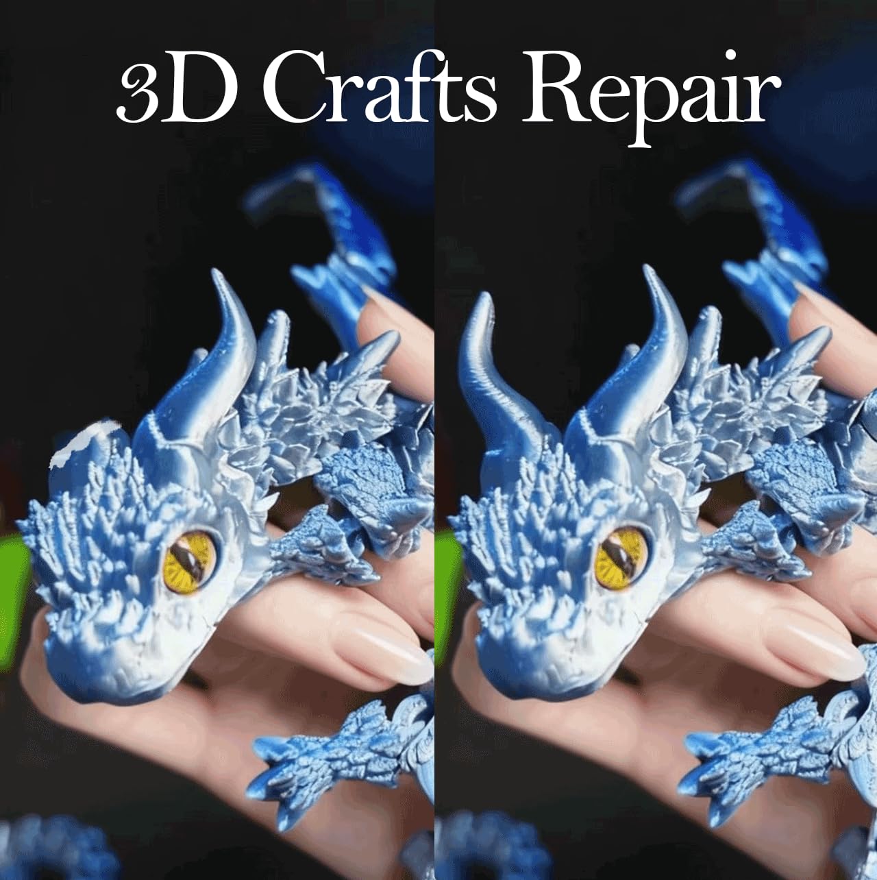 Solid UV Resin Hard Type, U V Curing Putty DIY for 3D Crafts
