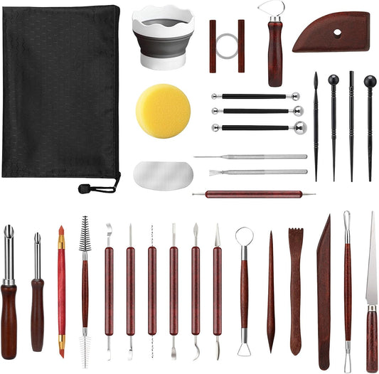 Clay Tools Clay Sculpting Kit Modeling Carving Tools Set for Pottery Clay