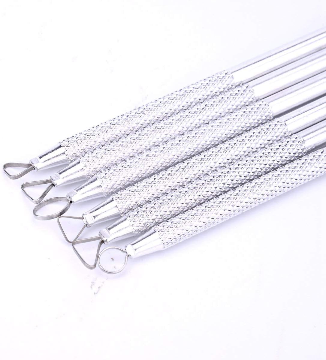 Zuoyou 6 Pcs Clay Pottery Sculpting ToolsSet Caving Craft Modelling Tools