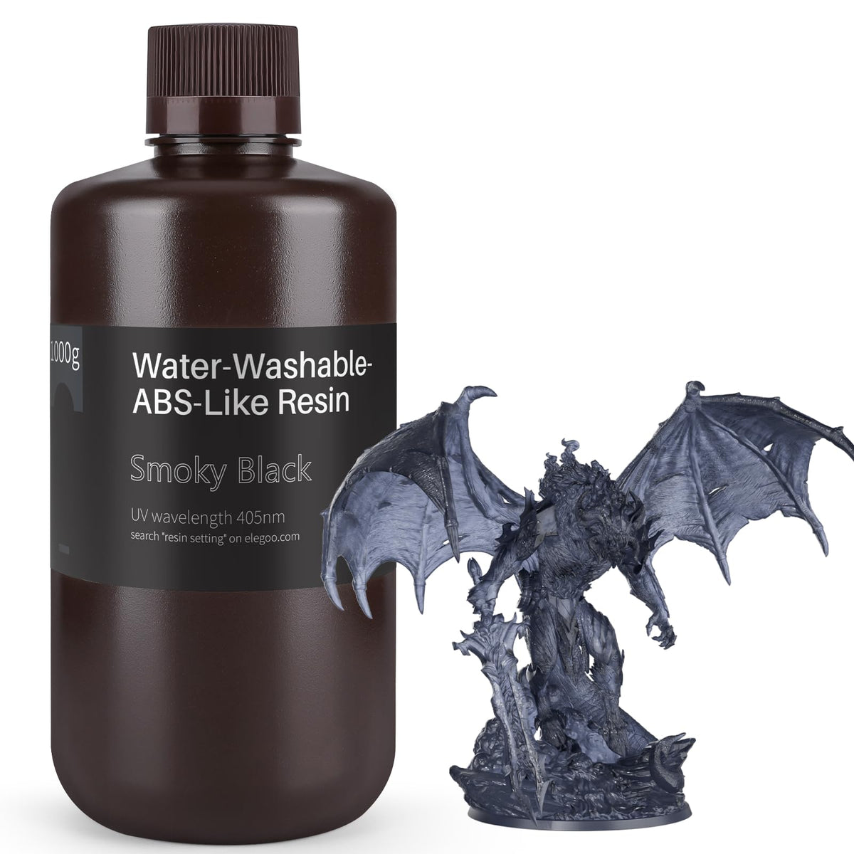 ELEGOO 8K Water Washable ABS-Like Resin Space Red Clay 1kg