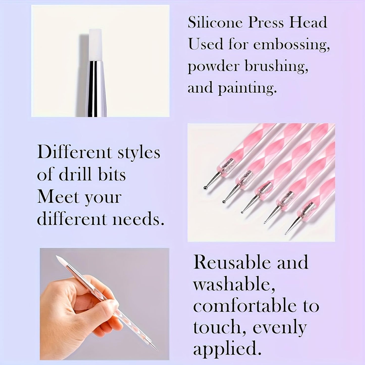 19 PCS Clay Sculpting Tools Set, Pink Air Dry Clay Tool, Polymer Clay Tool Kit, Dotting Tools, Dot Painting Tools, Clay Pottery Carving Tools for DIY Crafts Embossing Modeling