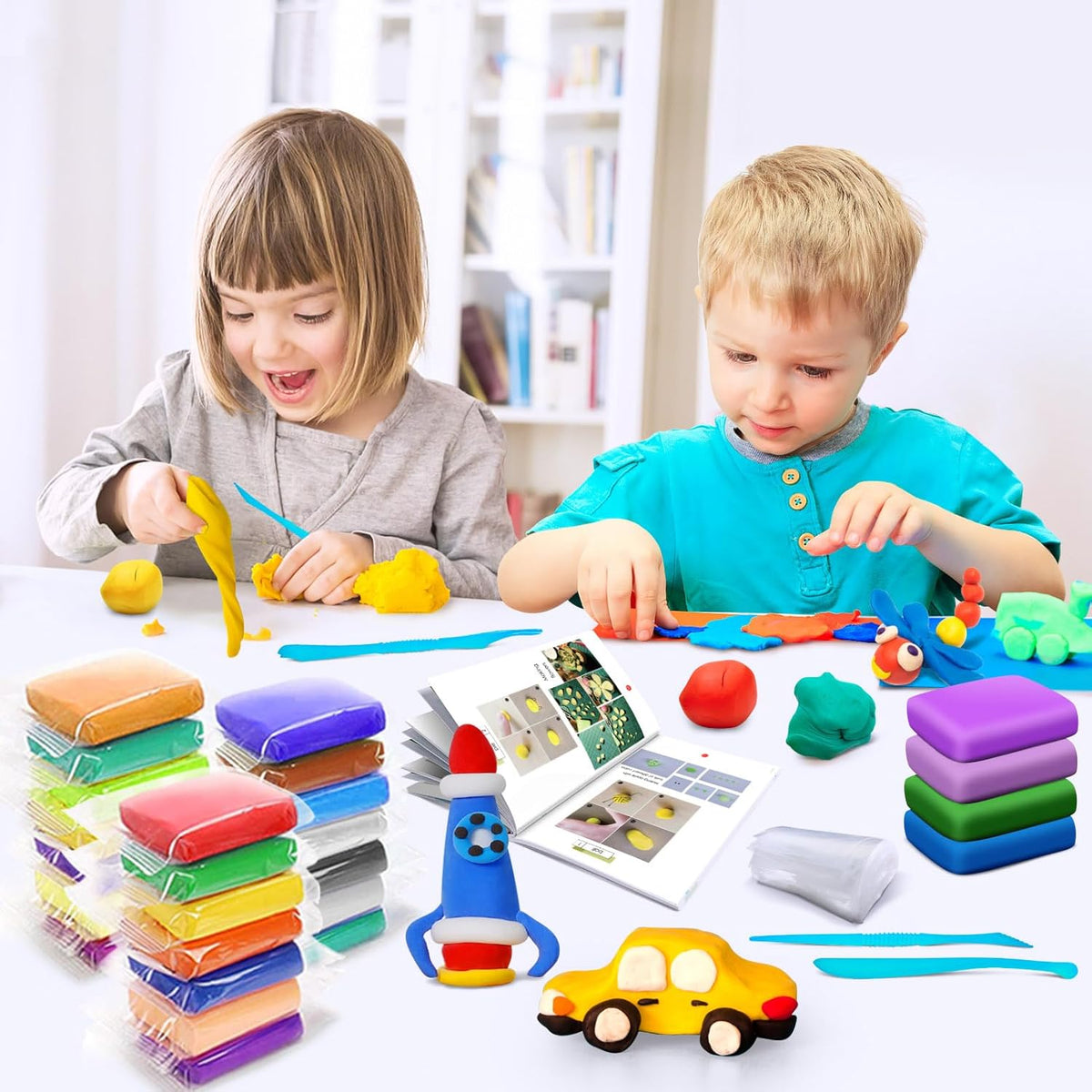 ESSENSON Air Dry Clay, 100 Colors