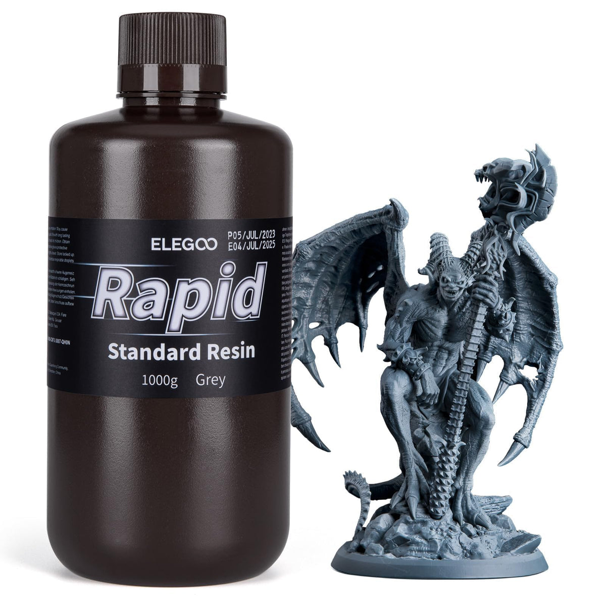 ELEGOO 8K Standard Photopolymer 3D Printer Resin Red Clay 1000g