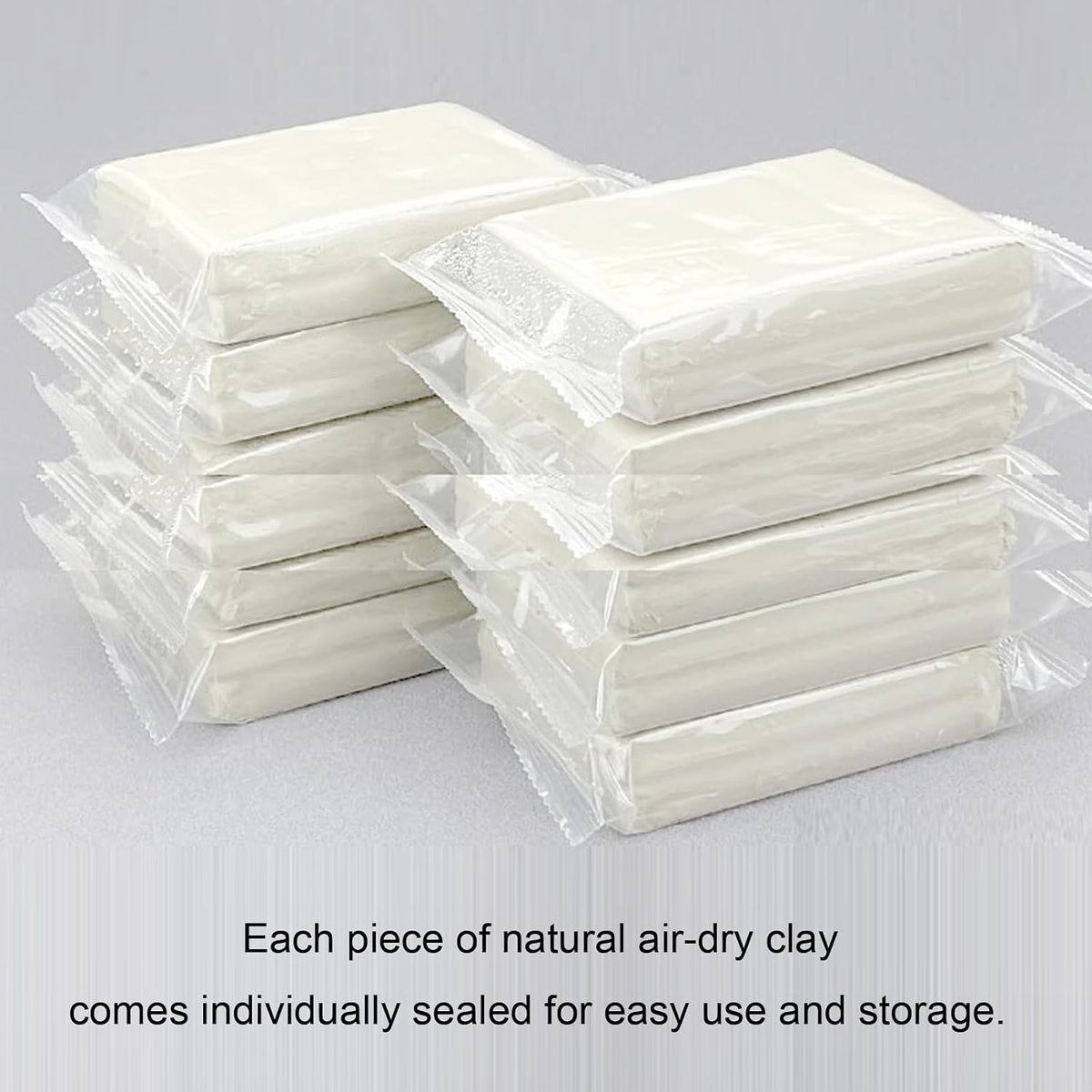 10 lb White Natural Air-Dry Clay;Ideal for Wheel Throwing,Hand Building,Sculpting;Great for All Skill Levels;Whiteware Clay
