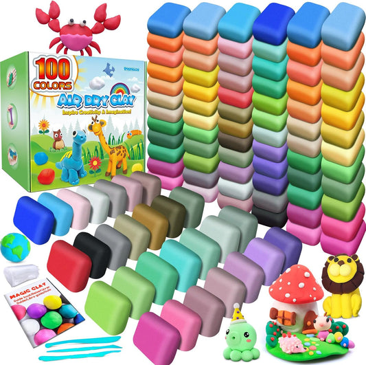 ESSENSON Air Dry Clay, 100 Colors